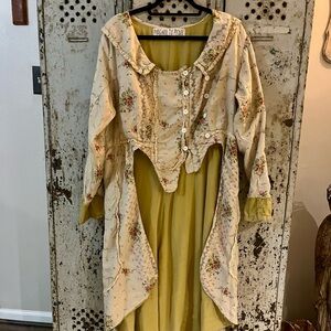 Magnolia Pearl Floral Jacket - Cream and Yellow